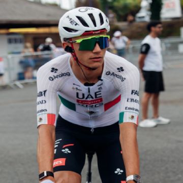 Foto descriptiva de: Isaac del Toro se mantiene en el top 10 del Tour de Francia 2026
