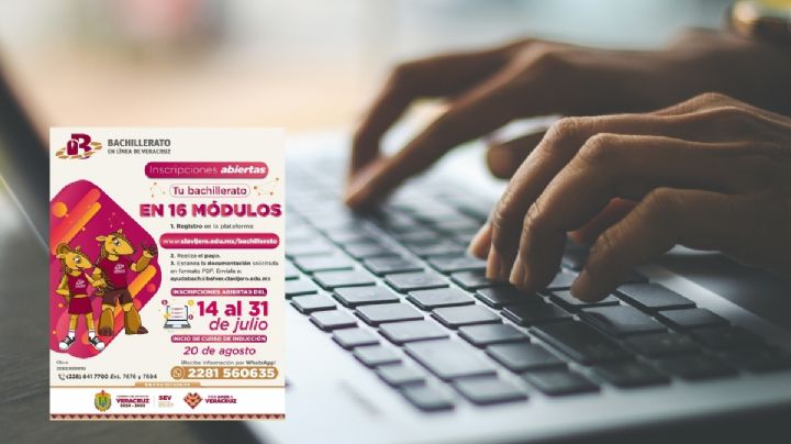 Inscripciones abiertas para Bachillerato en Línea de Veracruz; así puedes registrarte