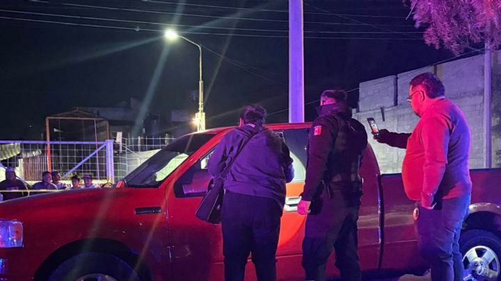 Balean a hombre mientras manejaba su camioneta en Actopan; murió