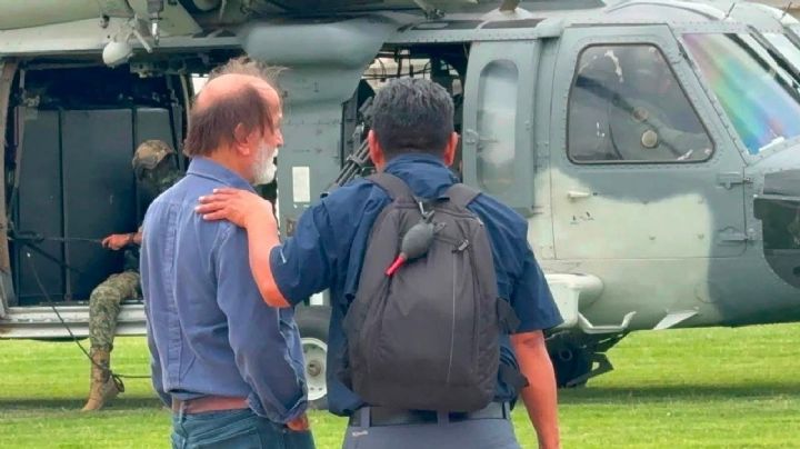 Ejército y Marina simulan operativo en Navolato para grabación de Epigmenio Ibarra