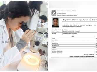 "Mi corazón está lleno de orgullo"; joven alcanza puntaje perfecto en examen de la UNAM