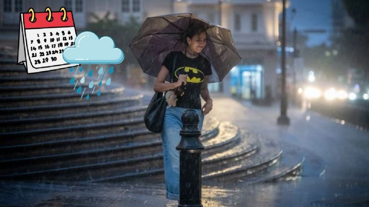 Estos días de julio serán los más lluviosos en Veracruz para la próxima semana