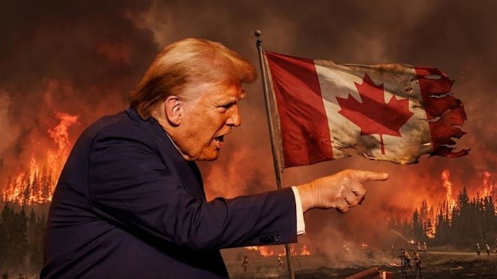 Trump culpa a Canadá por humo de incendios y amenaza con más aranceles