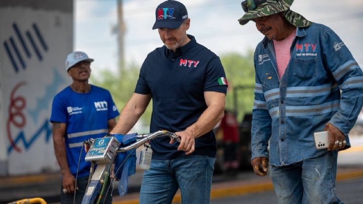 Supervisa Adrián de la Garza operativo integral de limpieza y mantenimiento en el Complejo Rube