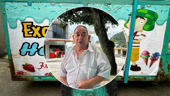Por una caída, Don Efra abandona carro de helados en la Normal, tras 40 años de tradición en Xalapa