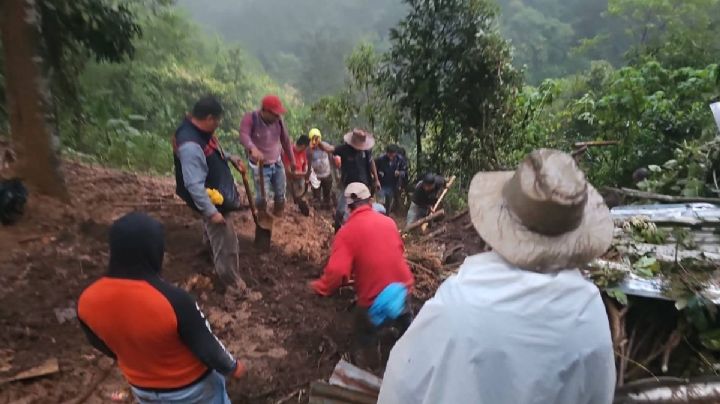 Derrumbe por lluvias mata a mujer en su casa en la Sierra de Zongolica, Veracruz