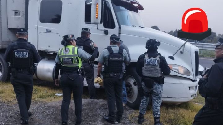 Aseguran 2 tráileres con reporte de robo en autopista Orizaba - Puebla; hay un detenido