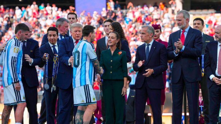 Diplomacia de futbol: conversa Sheinbaum con Trump, Carney, Rubio, Greer, Lutnick y el rey de España