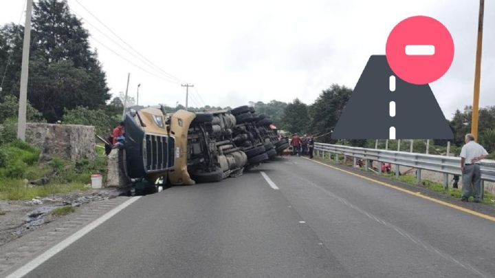 Cierre vial: accidente en la autopista Orizaba-Puebla afecta paso a Veracruz