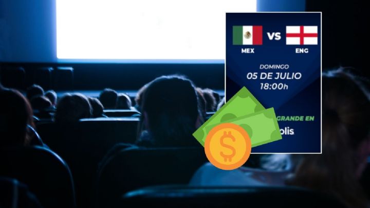Este es el precio para ver el partido México - Inglaterra en Cinépolis de Xalapa