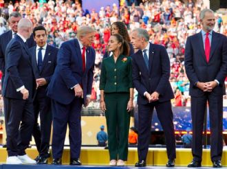 "¿Claudia vas a venir?", así invitó Trump a Sheinbaum a final del Mundial