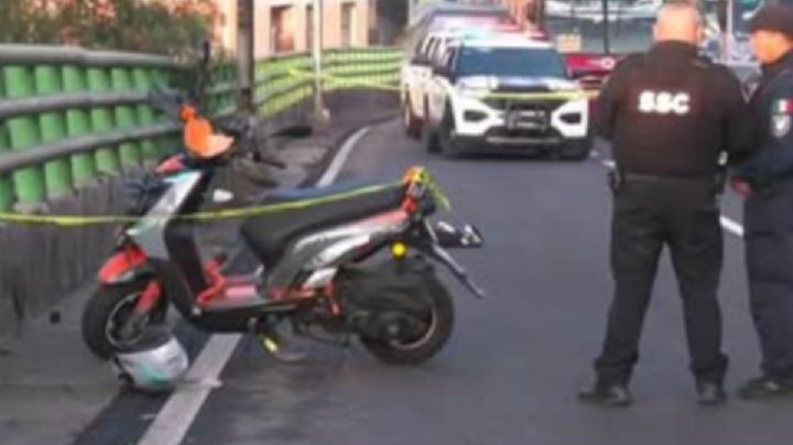 Motociclista muere en la madrugada tras derrapar en la México–Pachuca