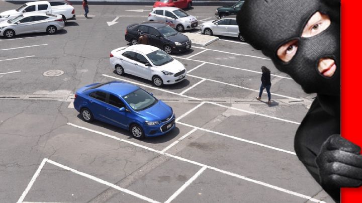 Hombre roba camioneta de lujo en plaza comercial y huye por la autopista México-Pachuca
