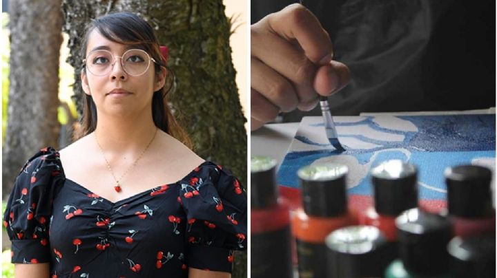 Con taller artístico, alumna de la UV analiza cómo la idealización de la maternidad impacta la salud mental