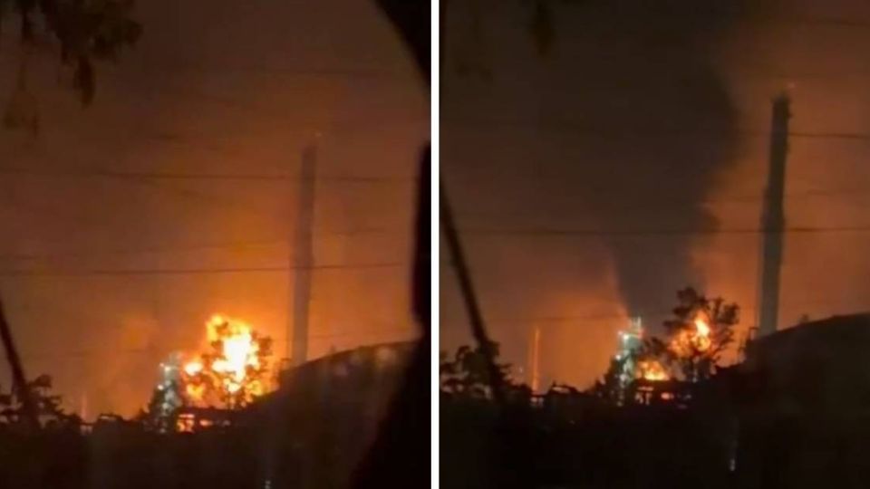 Una presunta explosión en la planta Hidro 3 de la refinería de Salamanca moviliza a cuerpos de Pemex ante alarma vecinal.