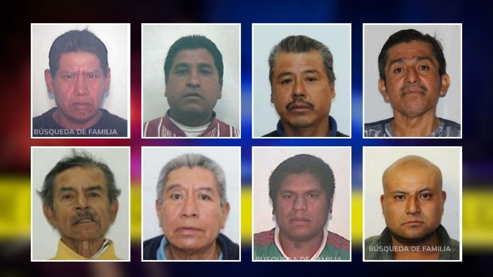 Ellos son los 8 veracruzanos localizados sin vida en Ciudad de México