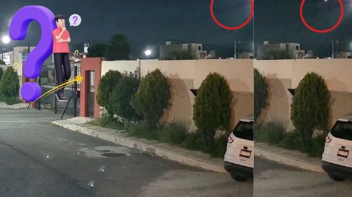 Video: Avistan objeto luminoso en Poza Rica acompañado de fuerte estruendo