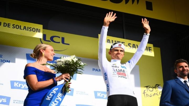 Isaac del Toro defiende el maillot blanco y se afianza en el tercer puesto general