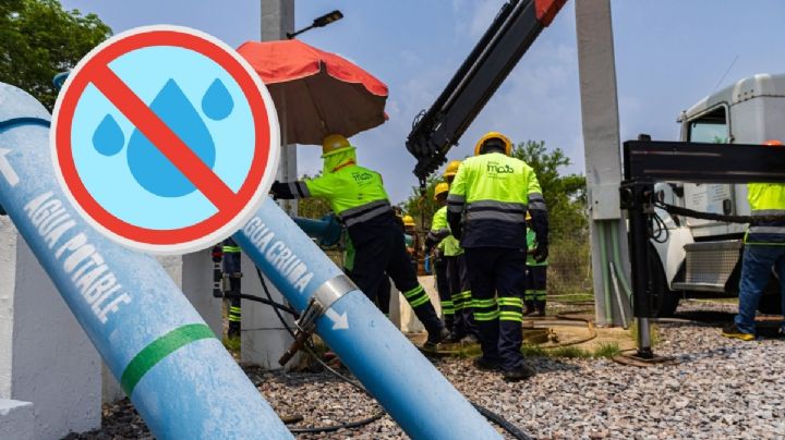 Estas 4 colonias de Veracruz no tendrán agua este miércoles 22 de julio, anuncia Grupo MAS