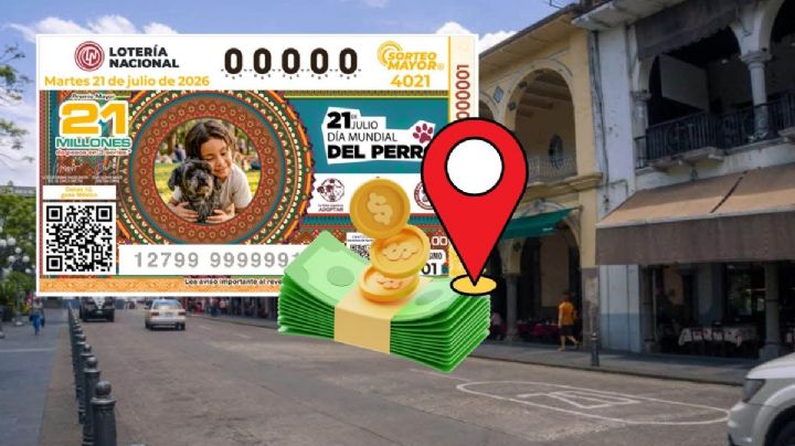 Lotería Nacional: cae premio de 300 mil pesos en este municipio de Veracruz