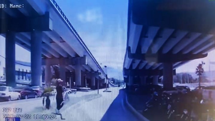 Tres pasajeros resultan lesionados tras frenado de emergencia del Tuzobús | VIDEO