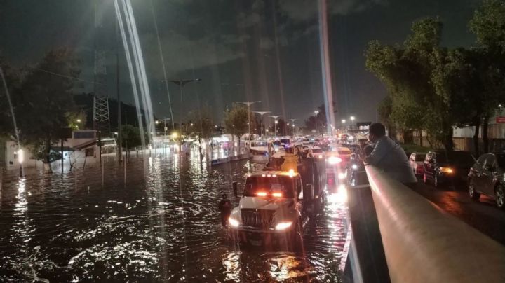 Autopista México-Pachuca e Indios Verdes inundados por lluvias: rutas alternas