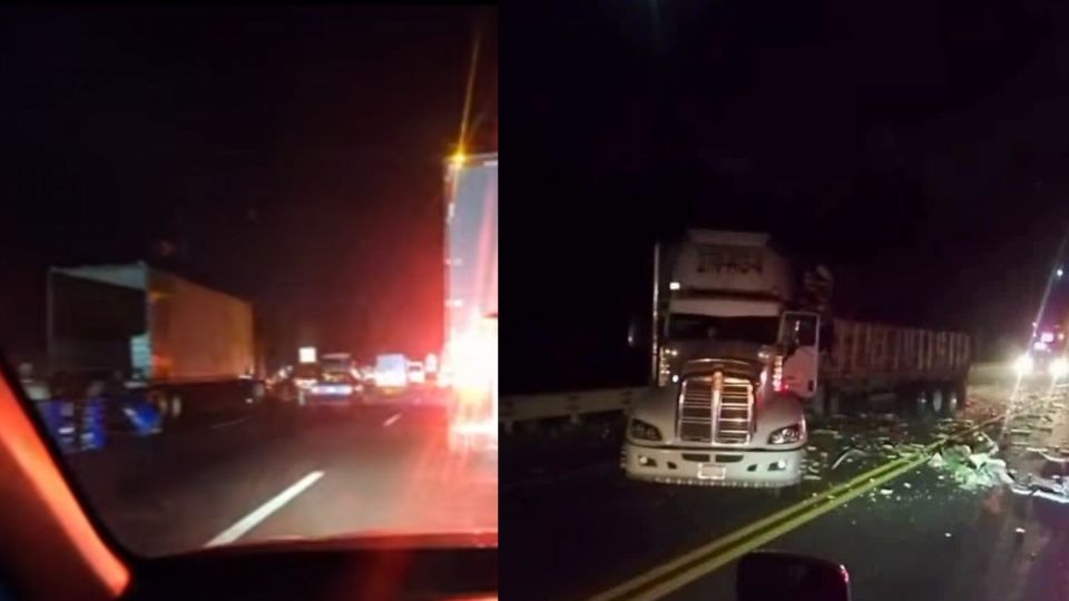 Protagonizado por un camión de carga, el accidente se dio este miércoles a la altura del kilómetro 120 de la carretera de cuota México–Tuxpan, hasta el momento no se ha confirmado el saldo oficial.