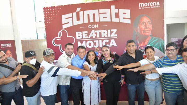 Se incorporan experiencia, capacidad de trabajo, presencia social y compromiso, destaca Beatriz Mojica de  nuevas adhesiones