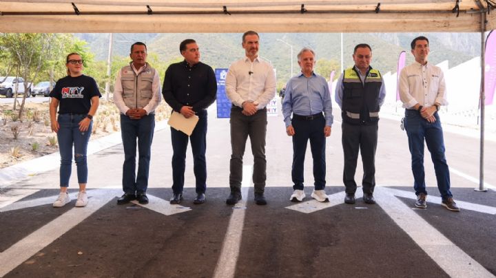 Inaugura Adrián de la Garza ampliación de la avenida Pedro Infante para agilizar tráfico en el poniente