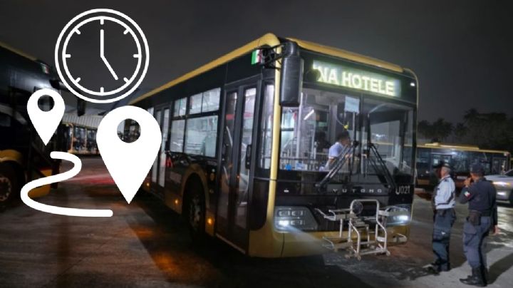 Esta es la ruta completa y horarios del Ulúa Nocturno 121 Lagos de Puente Moreno