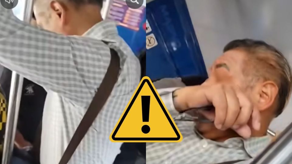 VIDEO: Joven graba y exhibe a presunto acosador en camión en Xalapa