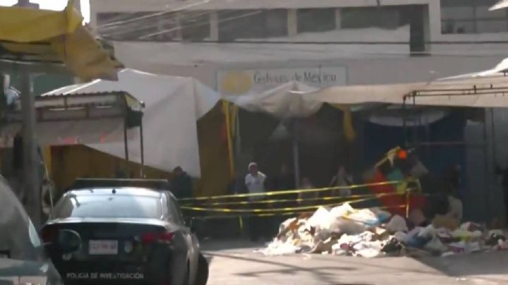 Hallan cuerpo embolsado en puestos de Tepito; hay un detenido