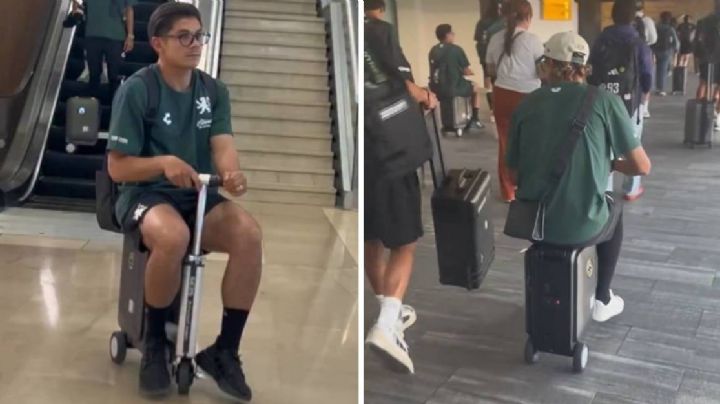 Estas son las maletas carrito que usan los futbolistas del Club León | VIDEO