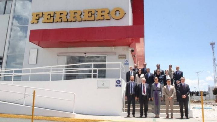 Ferrero anuncia inversión de 86 millones de dólares para ampliar su planta en San José Iturbide