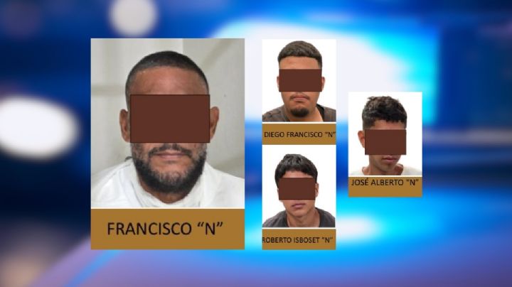 Imputan por 3 delitos a "El Gordo Frank", a su hijo y a otros 2 detenidos tras operativo en Alvarado