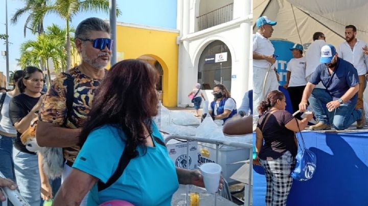 Fiestas de Santa Ana: así se vivió la repartición del torito gigante en Boca del Río