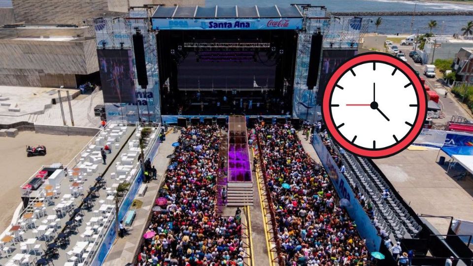 Fiestas de Santa Ana Boca del Río: Actividades y conciertos del último día