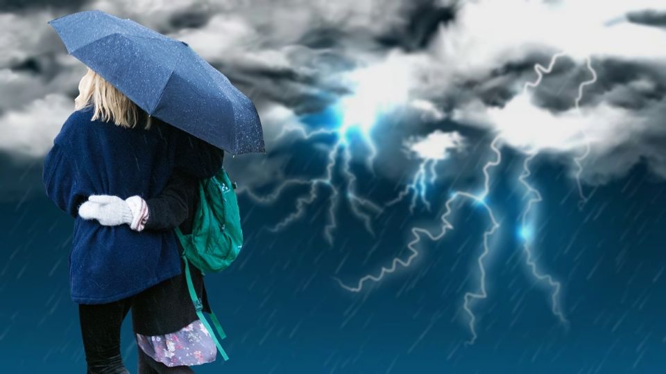 En algunos municipios habrá lluvia e incluso tormenta eléctrica