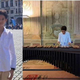 De Veracruz a Bélgica: Daniel ganó Mundial de Marimba