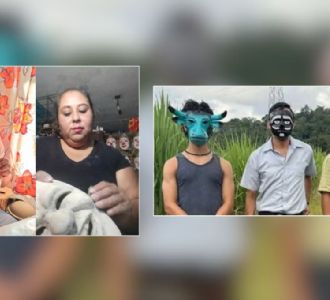 Foto descriptiva de: Taller de Xico creó máscaras para la serie de Netflix "No Tengo Miedo"