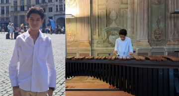 De Veracruz a Bélgica: Daniel ganó Mundial de Marimba sin instrumento propio