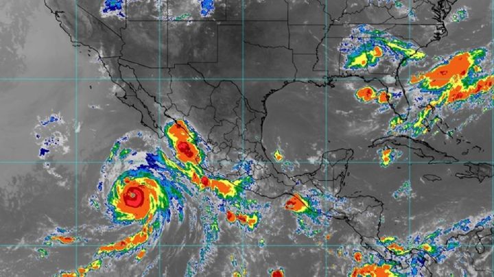 Huracán Genevieve baja a categoría 4; así afectará con lluvias a México