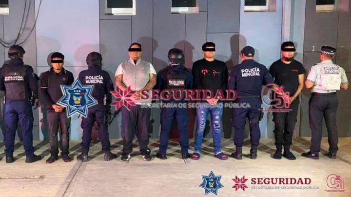 Operativo en Huichapan deja cinco detenidos, armas y más de mil 800 dosis de presunta droga