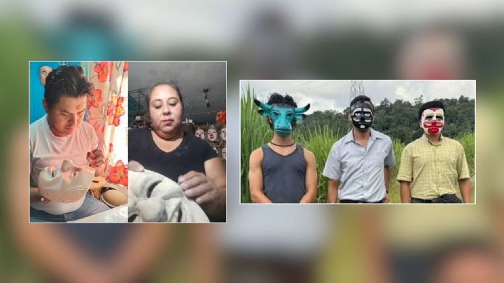 Taller de Xico de más de 65 años creó máscaras para la serie de Netflix "No Tengo Miedo"
