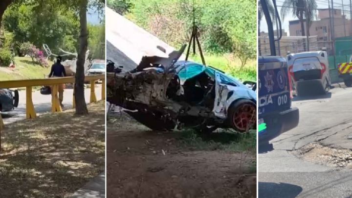 Tres volcaduras en 48 horas en calles de León: Gran Jardín, Eje Metropolitano y Miura