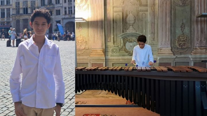 De Veracruz a Bélgica: Daniel ganó Mundial de Marimba sin instrumento propio