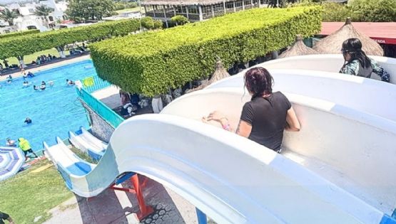 Lánzate del tobogán Kamikaze y descubre su emoción en este balneario de Hidalgo