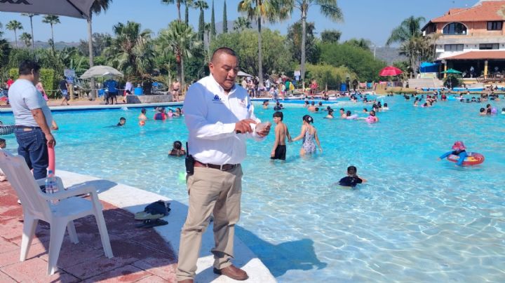 Realizan 70 verificaciones sanitarias en balnearios y parques acuáticos del estado