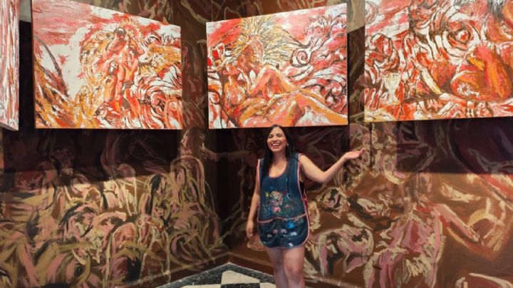 Falleció Samara Colina pintora y referente del arte contemporáneo en Guanajuato