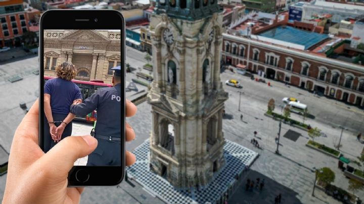 Detienen a la influencer Zoé Schulenburg en centro de Pachuca | VIDEO